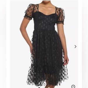 Hot topic Glitter Coffin Dress XL BRAND NEW WITH TAGS